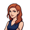 Donna, pixel art